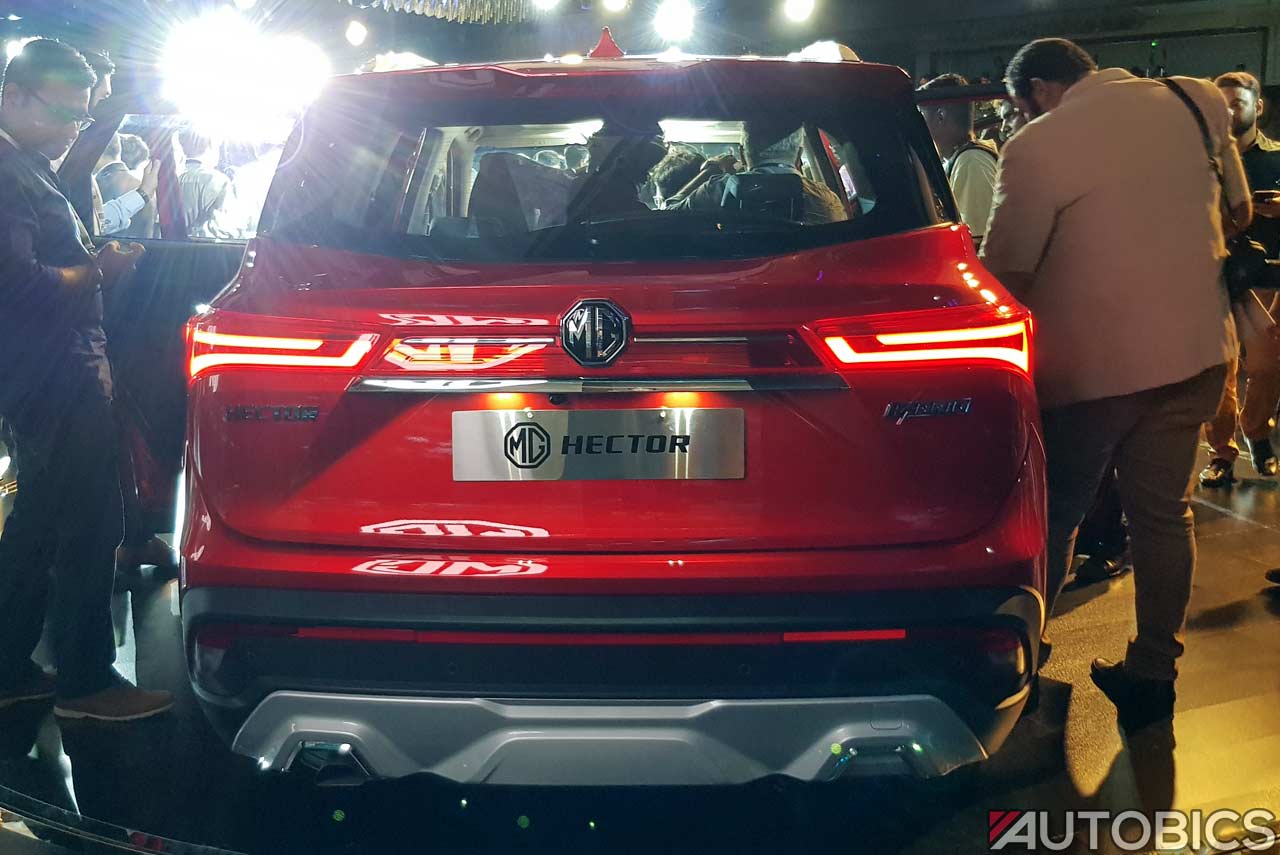 MG Hector Rear 2019
