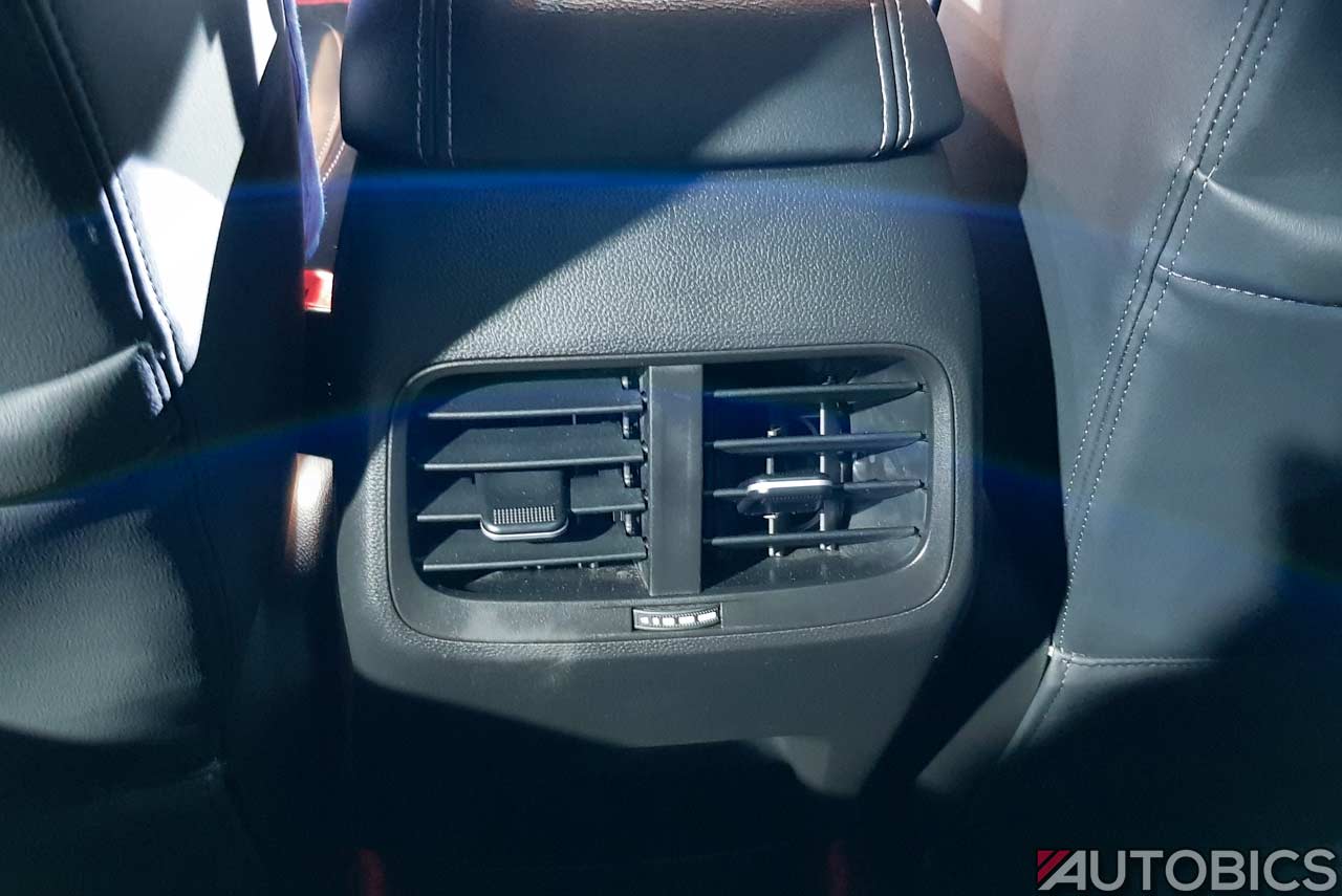 MG Hector Rear AC vent 2019