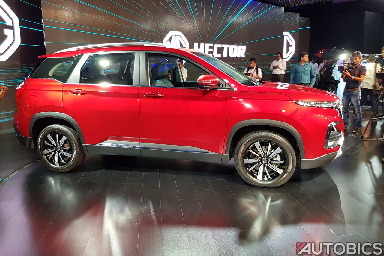 MG Hector Right Side 2019