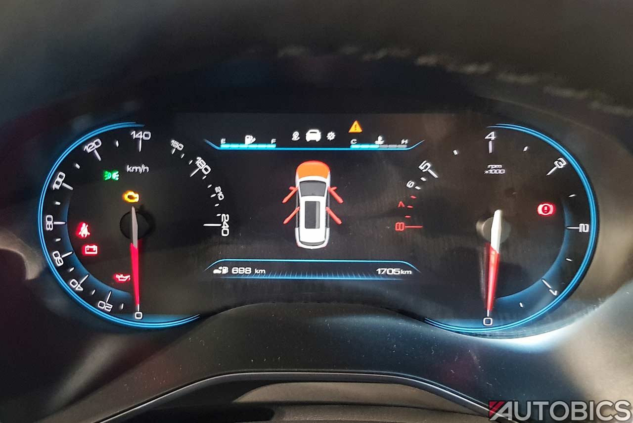 MG Hector Speedometer 2019