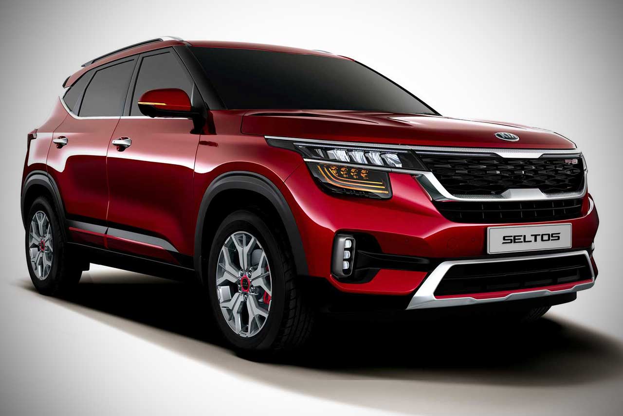 2019 Kia Seltos Front Quarter