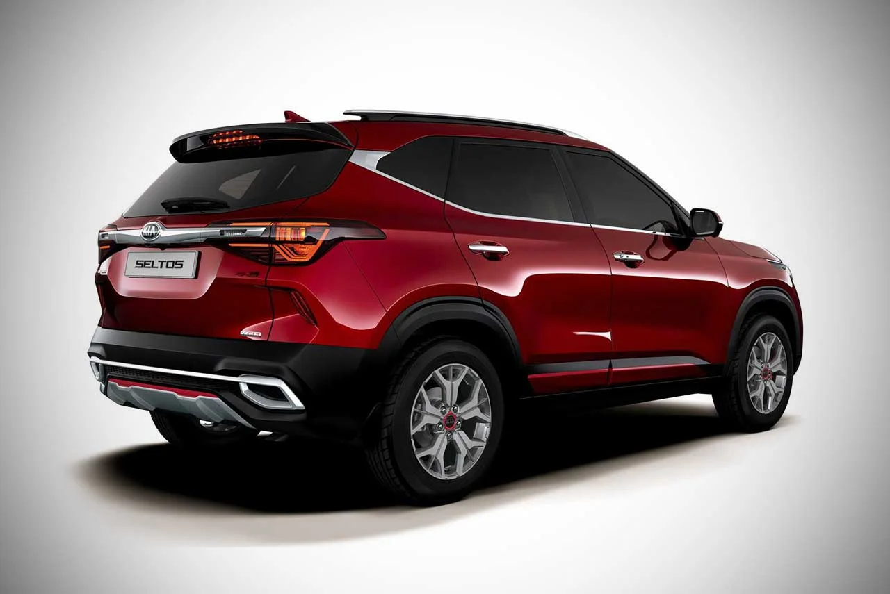 Kia Seltos Launched in India; Priced from INR 9.69 Lakh 23 2019 Kia Seltos Rear Quarter