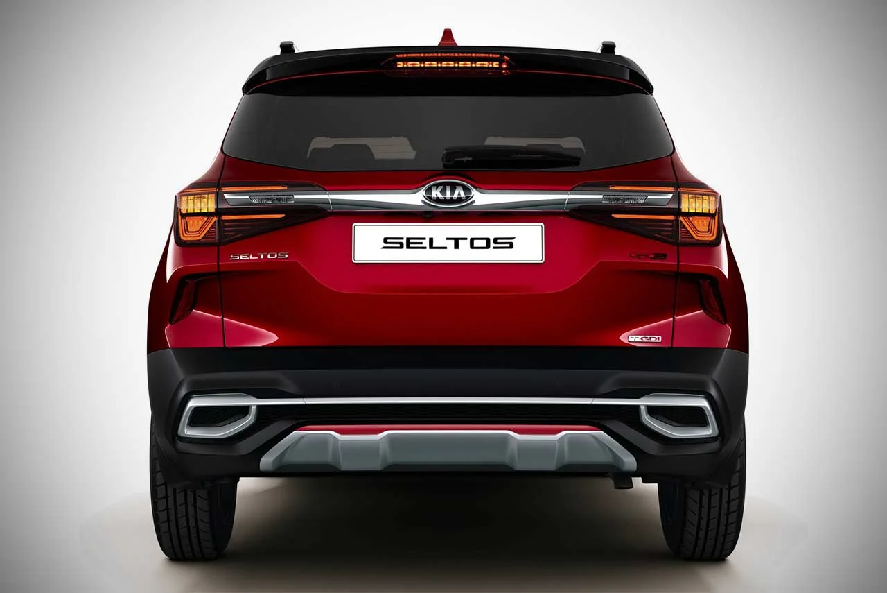 Kia Seltos Launched in India; Priced from INR 9.69 Lakh 22 2019 Kia Seltos Rear