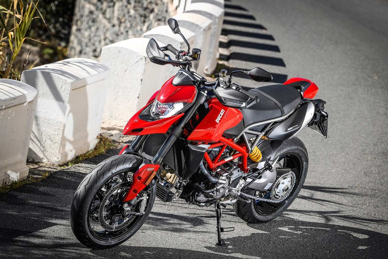 Ducati Hypermotard 950 Front Quarter 2019