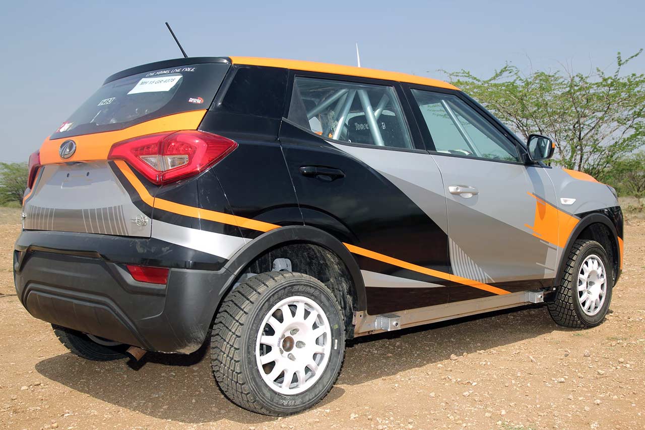 Mahindra Super XUV300 Rear Quarter 2019