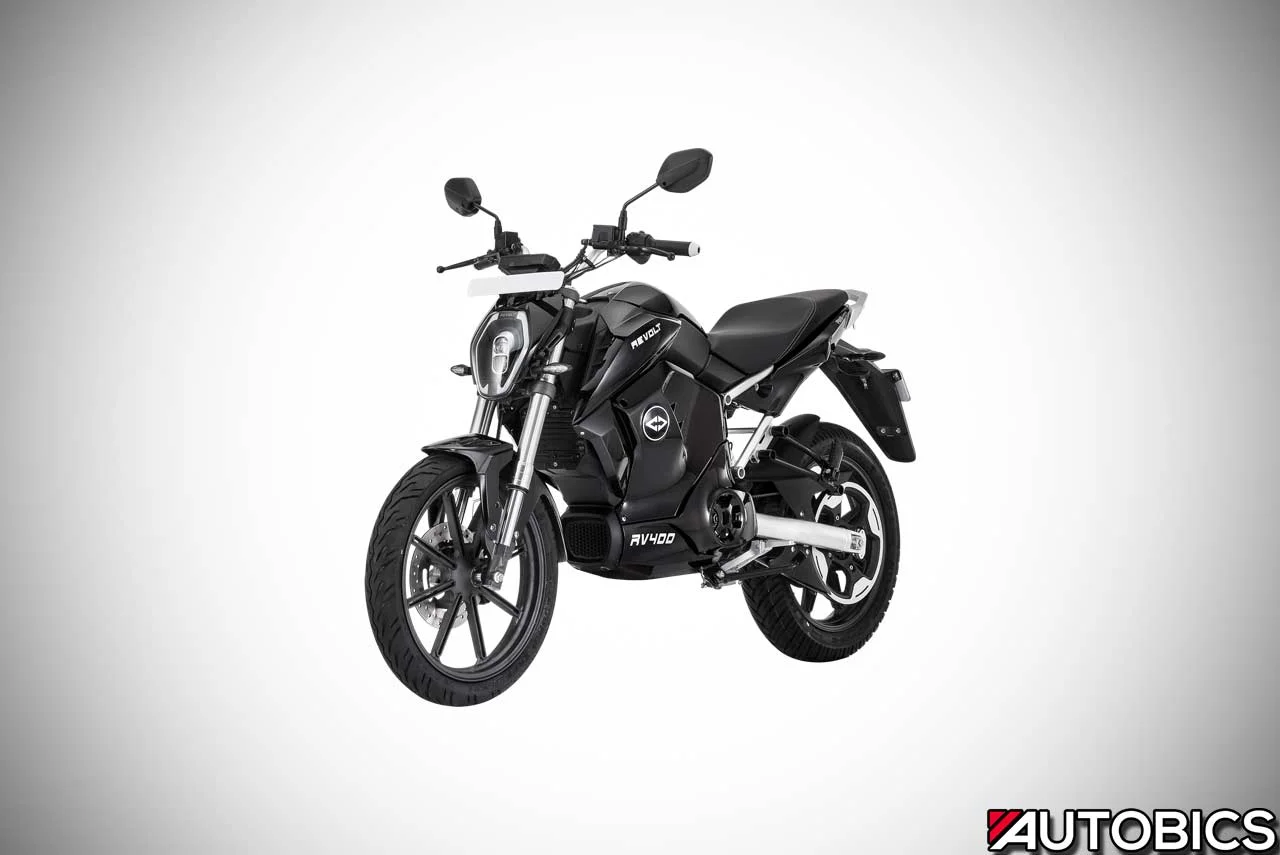 Revolt RV 400 Cosmic Black Front Left 2019