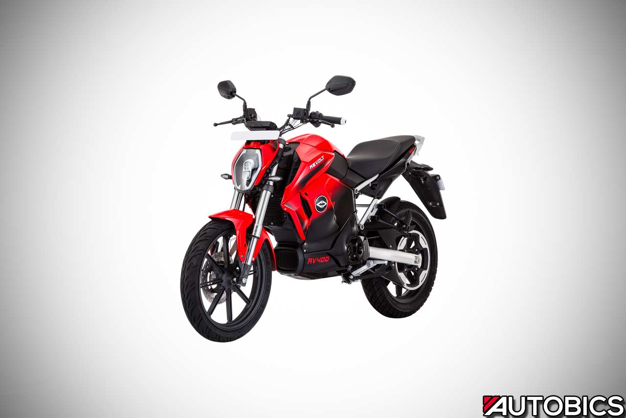 Revolt RV 400 Rebel Red Front Left 2019