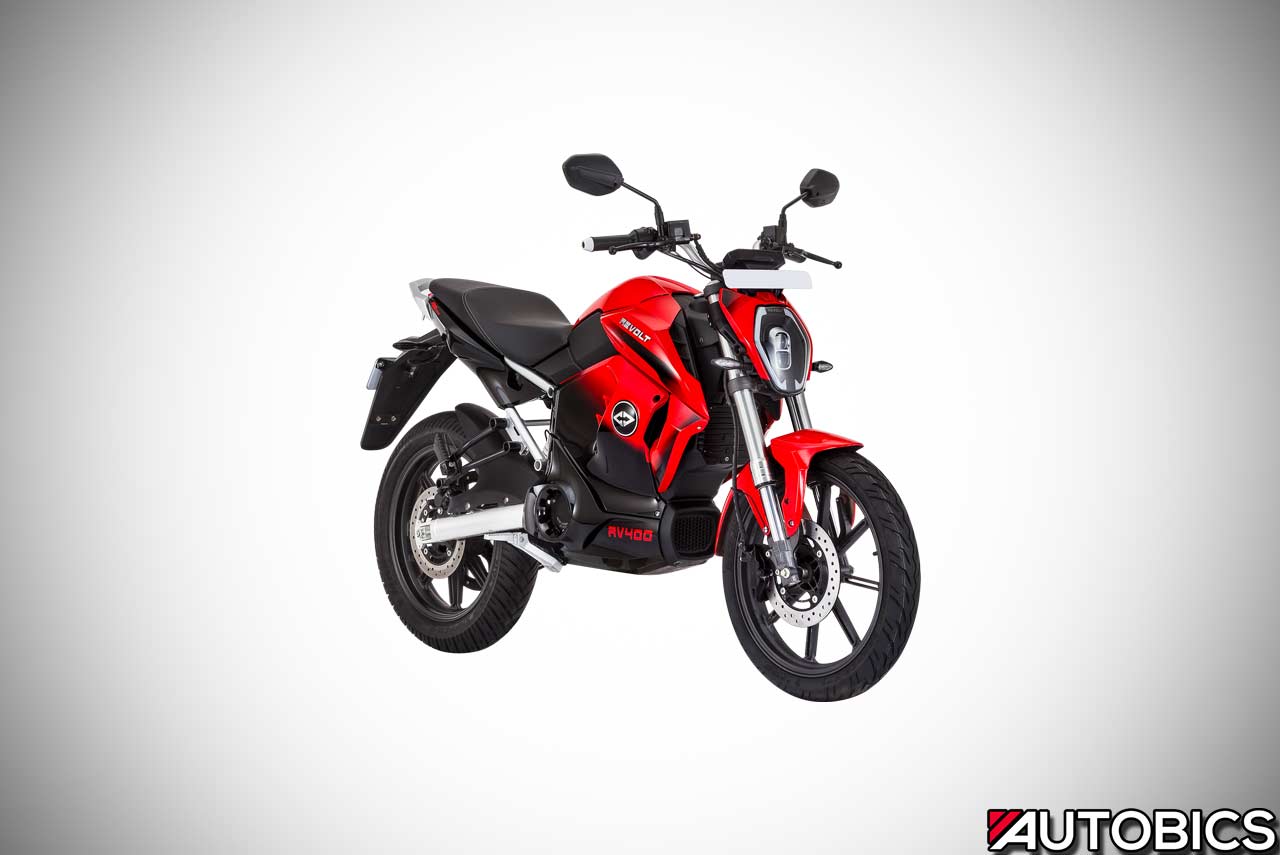 Revolt RV 400 Rebel Red Front Right 2019