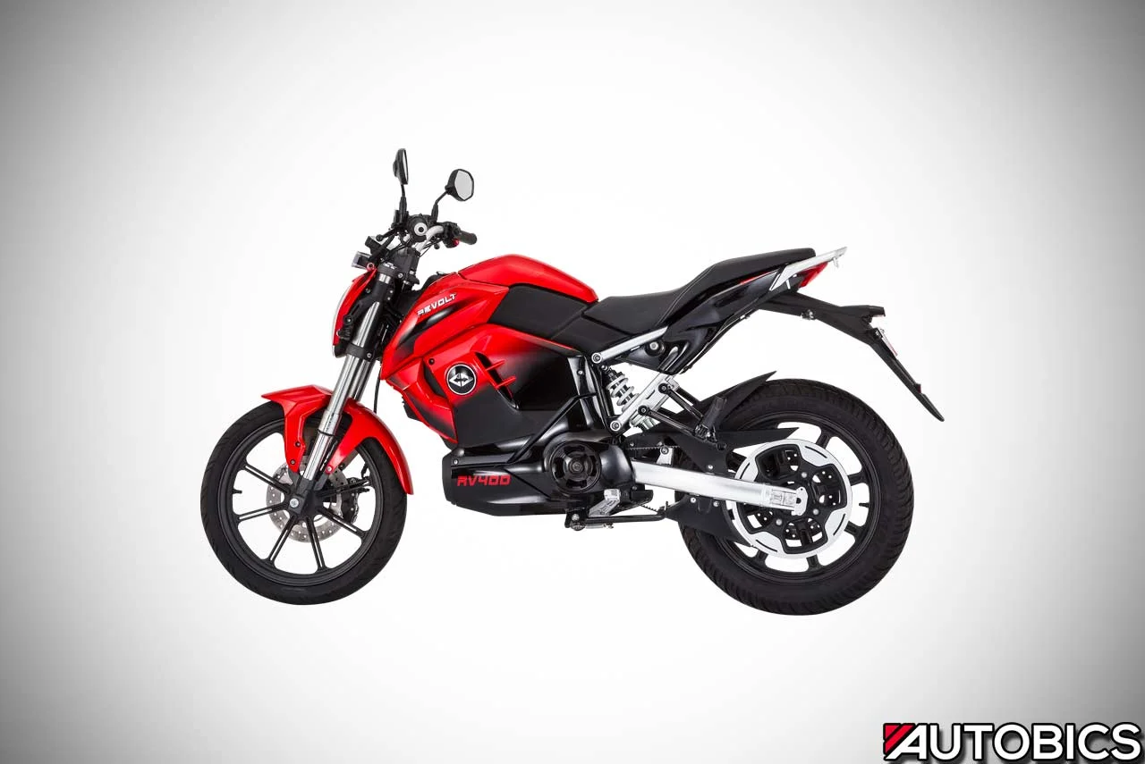 Revolt RV 400 Rebel Red Left 2019