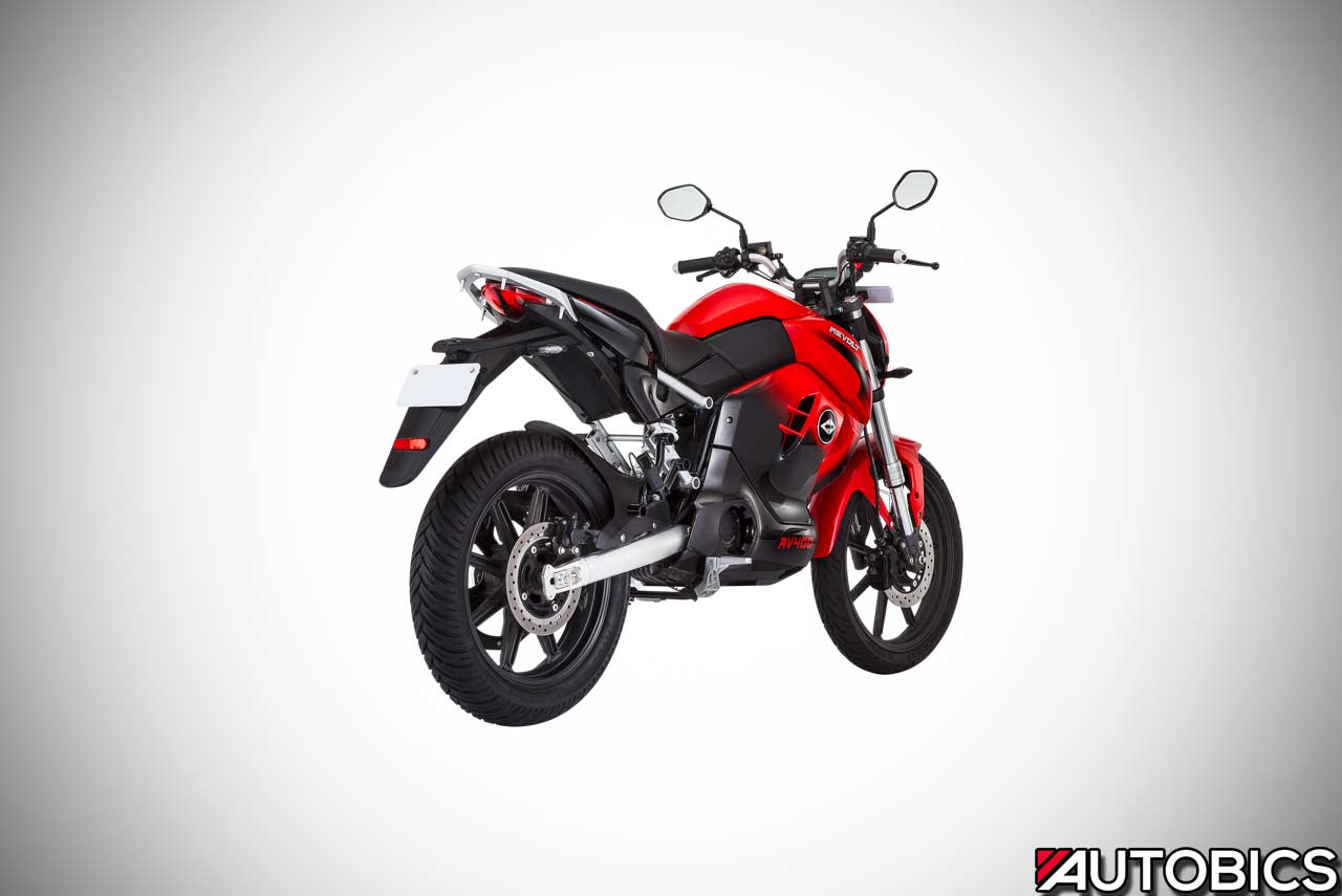 Revolt RV 400 Rebel Red Rear Right 2019