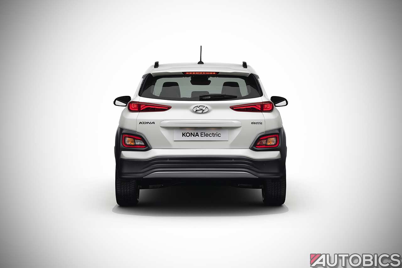 2019 Kona Electric SUV India Rear