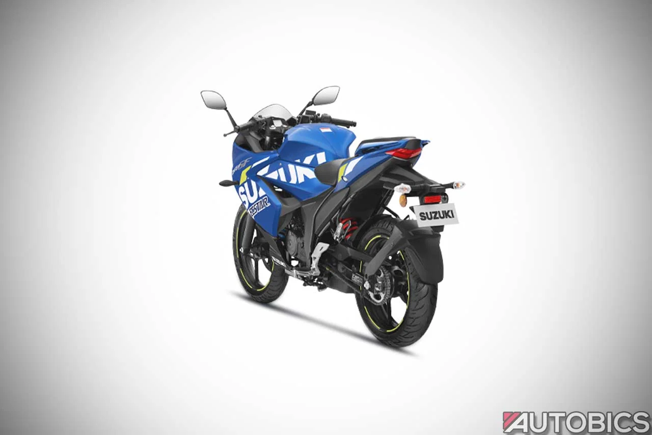2019 Suzuki Gixxer SF MotoGP Rear Left
