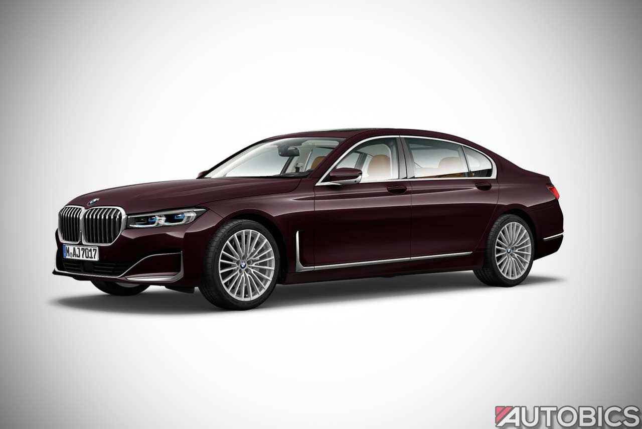 BMW 7-Series Royal Burgundy Brillant Effect Design Pure Excellence 2019