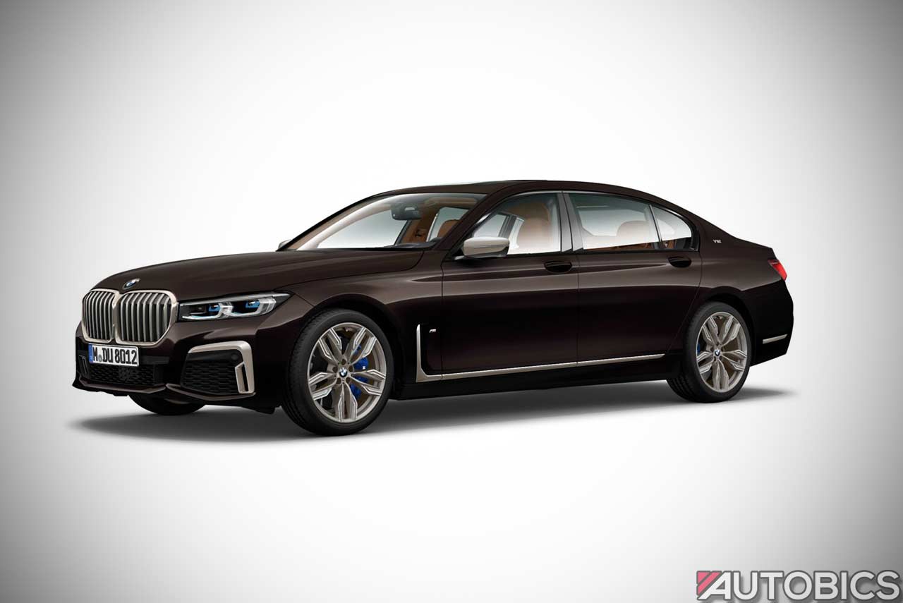 BMW M760Li xDrive Almanadine Brown Metallic 2019
