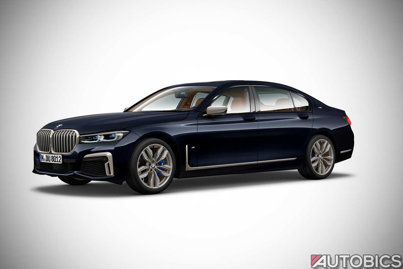 BMW M760Li xDrive Azurite Black Metallic 2019