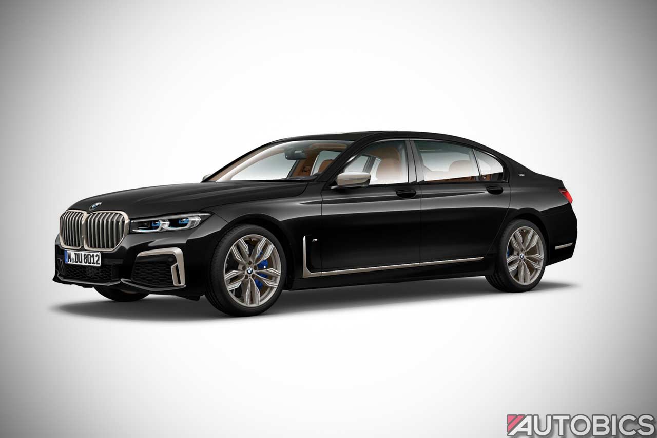 BMW M760Li xDrive Black Sapphire 2019