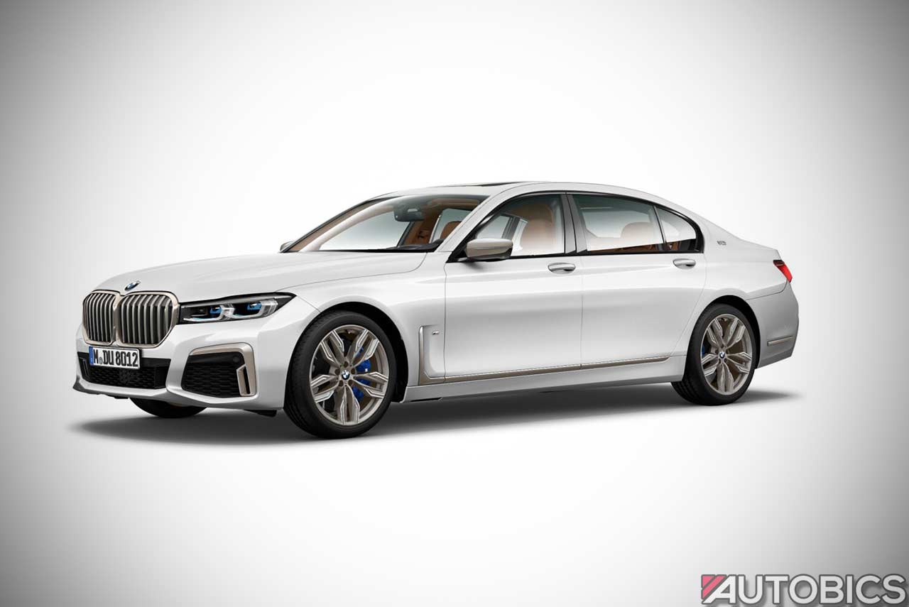 BMW M760Li xDrive Brilliant White Metallic 2019