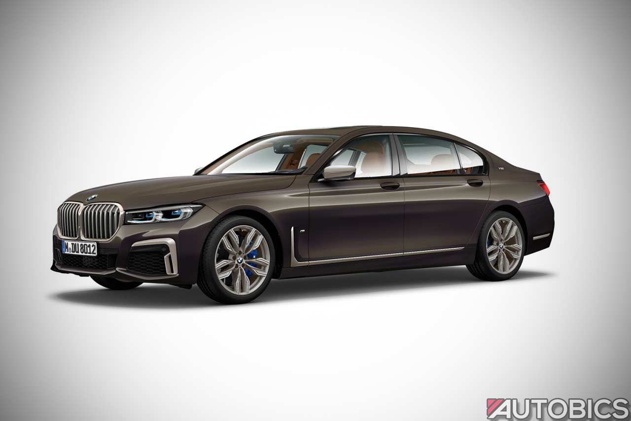 BMW M760Li xDrive Dravit Grey Metallic 2019