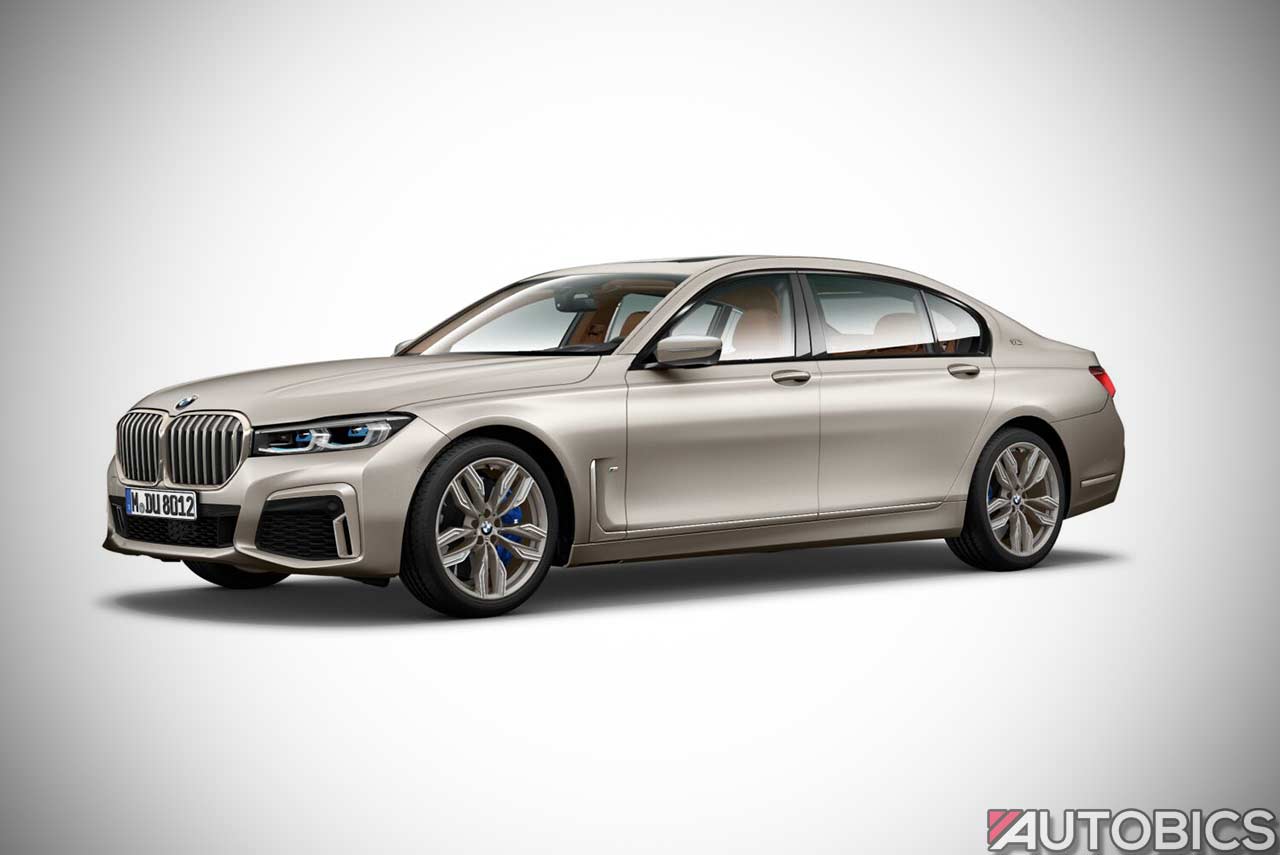 BMW M760Li xDrive Frozen Cashmere Silver Metallic 2019