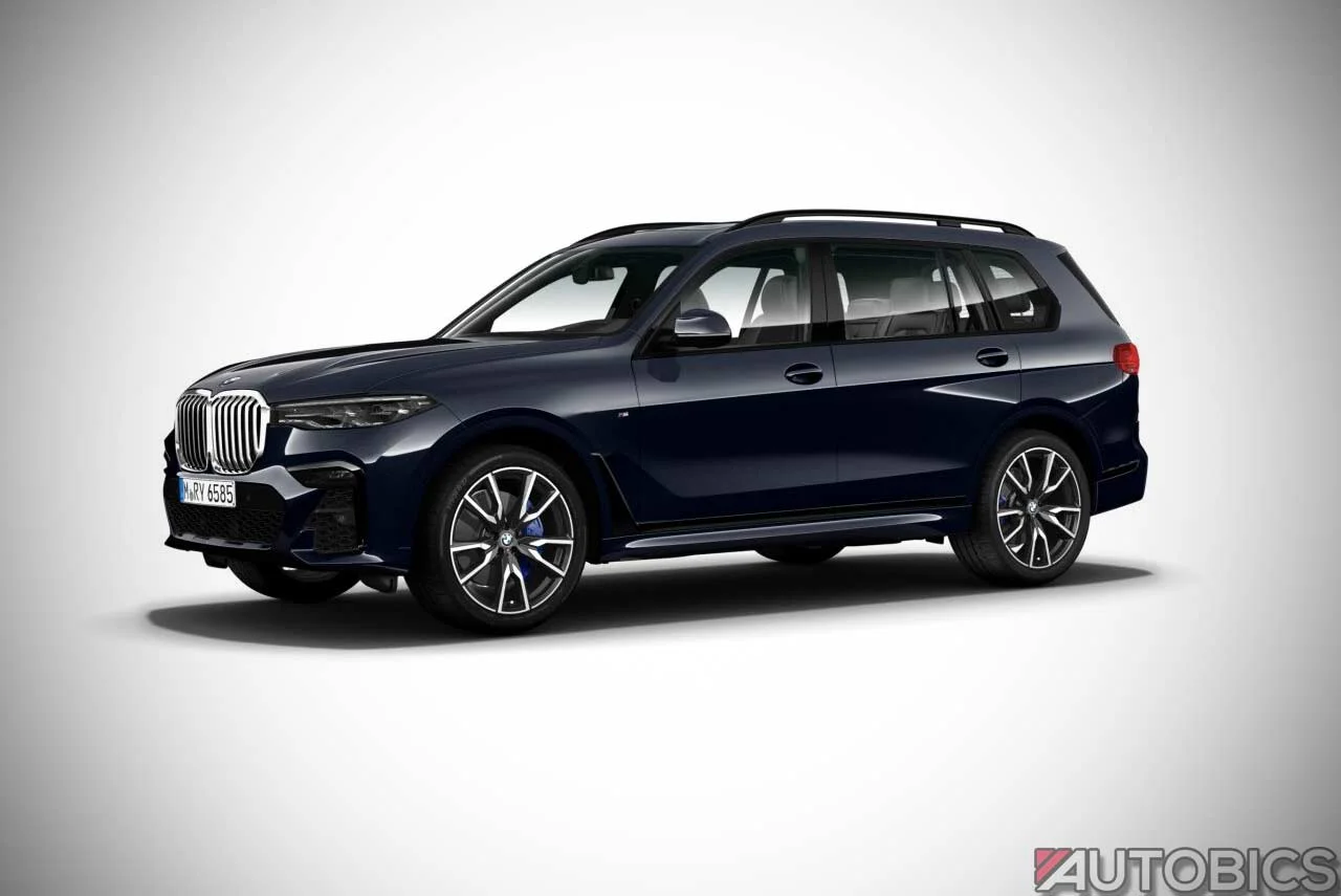 BMW X7 Carbon Black Metallic MSport Package 2019