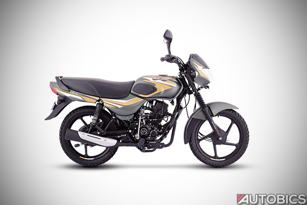 Bajaj CT110 Matte Olive Green 2019