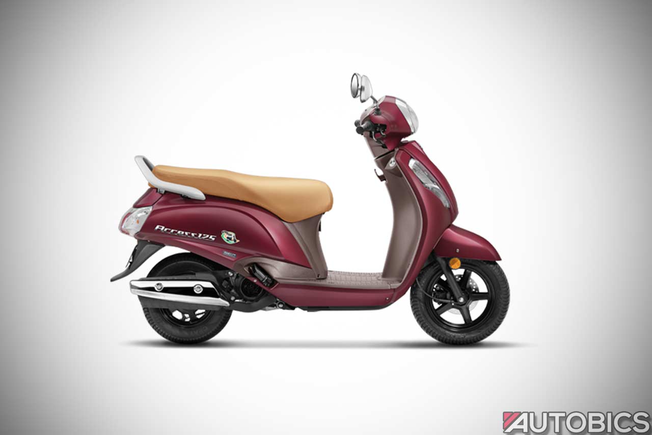 Suzuki Access 125 SE Metallic Matte Bordeaux 2019
