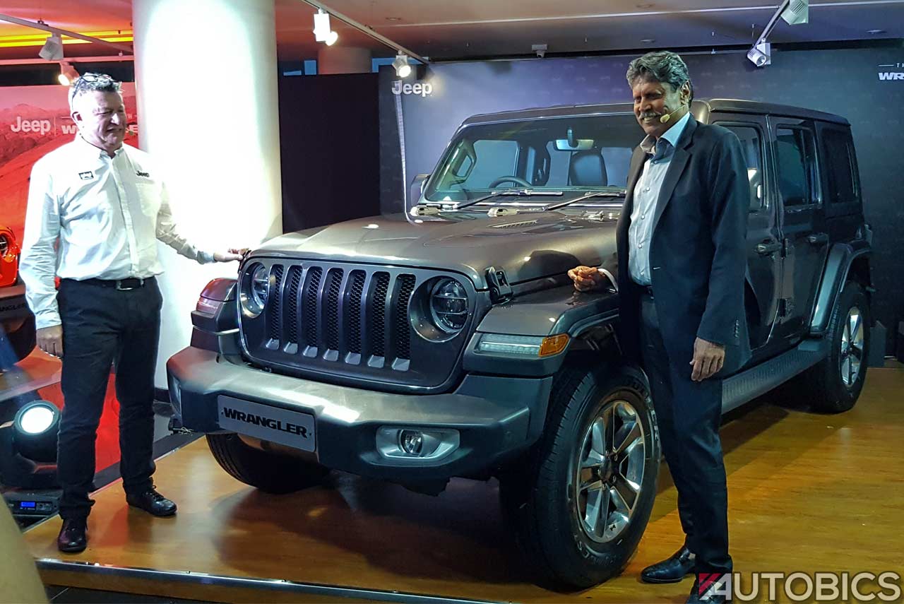 2019 Jeep Wrangler Launch with Kapil Dev
