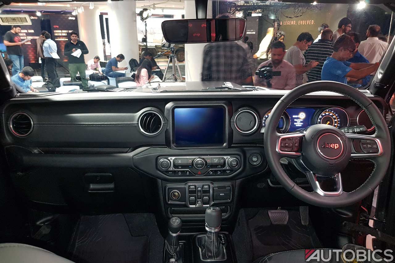 Jeep Wrangler Unlimited Interior Dashboard 2019 Autobics