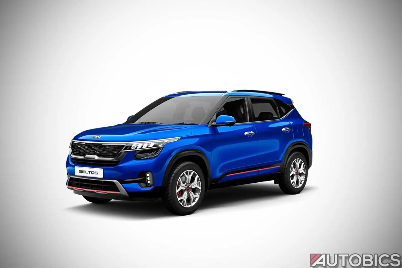 Kia Seltos GT Intelligency Blue 2019