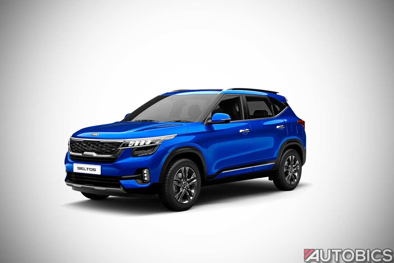 Kia Seltos Tech Intelligency Blue 2019
