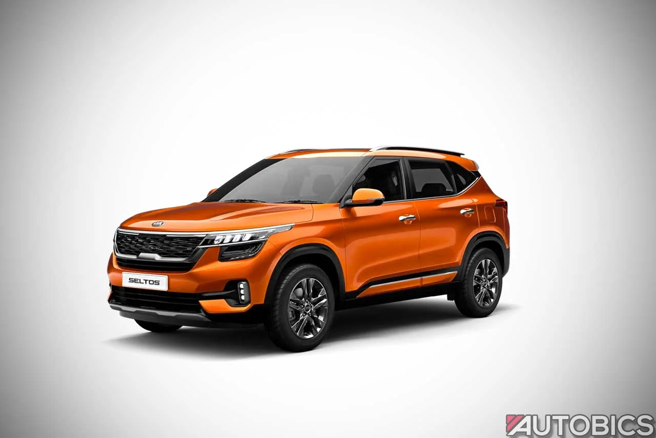 Kia Seltos Tech Punchy Orange 2019