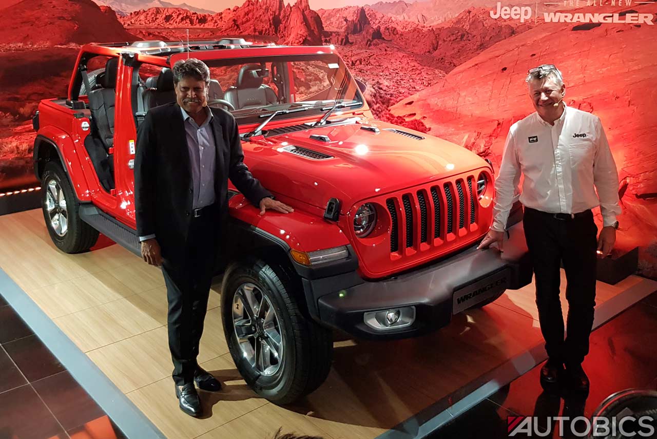New Jeep Wrangler Launch with Kapil Dev 2019