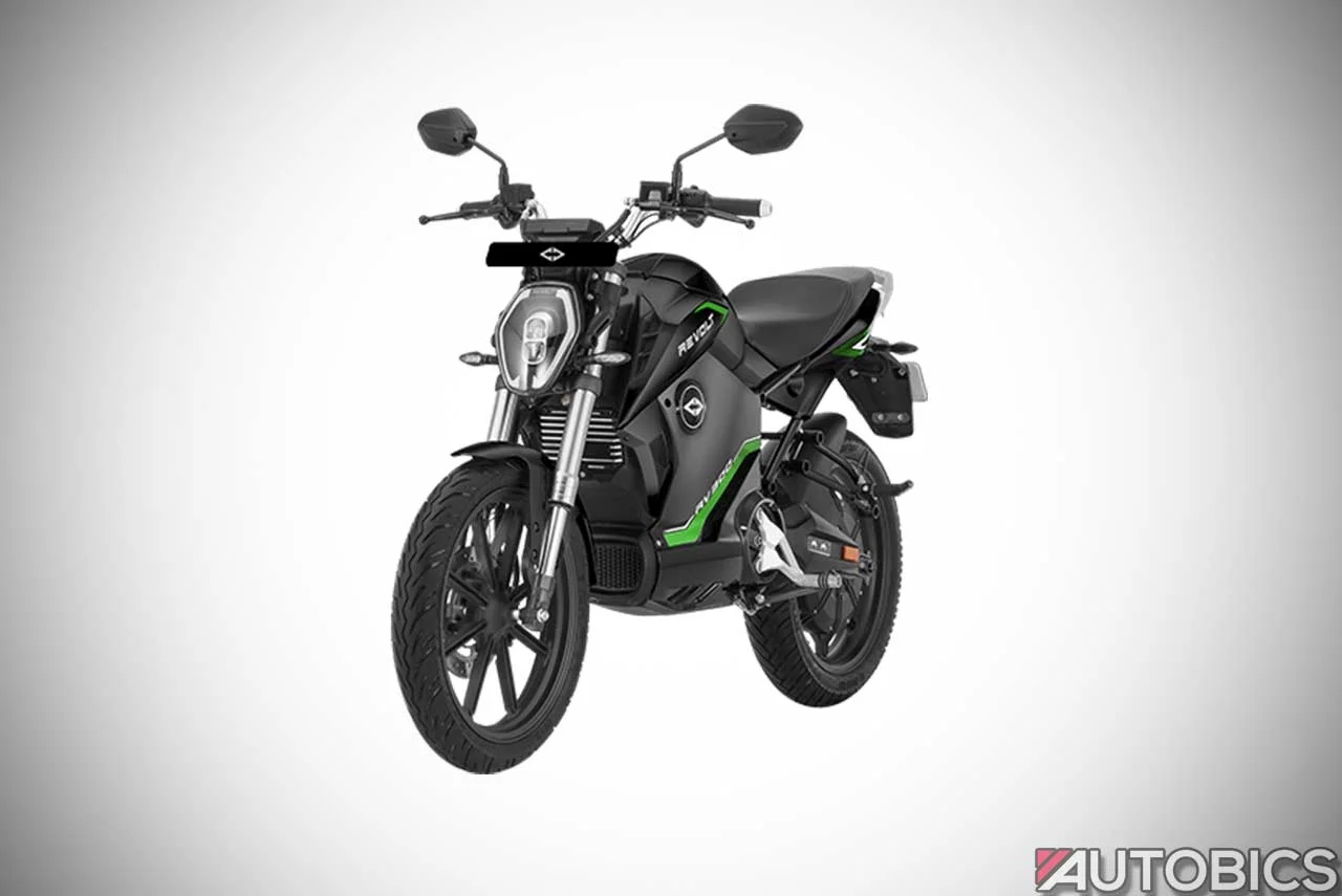 Revolt RV 300 Neon Black Front Left 2019