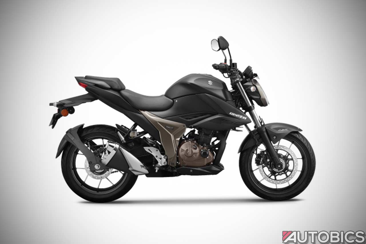 Suzuki Gixxer 250 Metallic Matte Black 2019