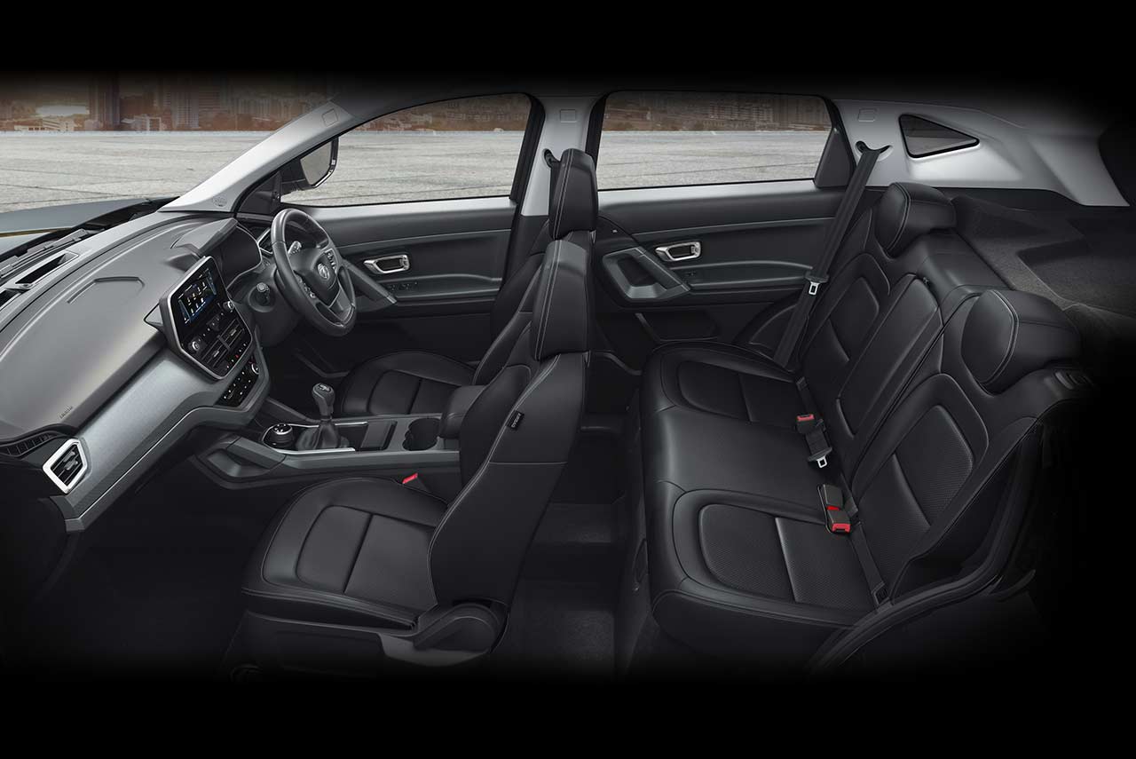 Tata Harrier Dark Edition Interior Seats 2019