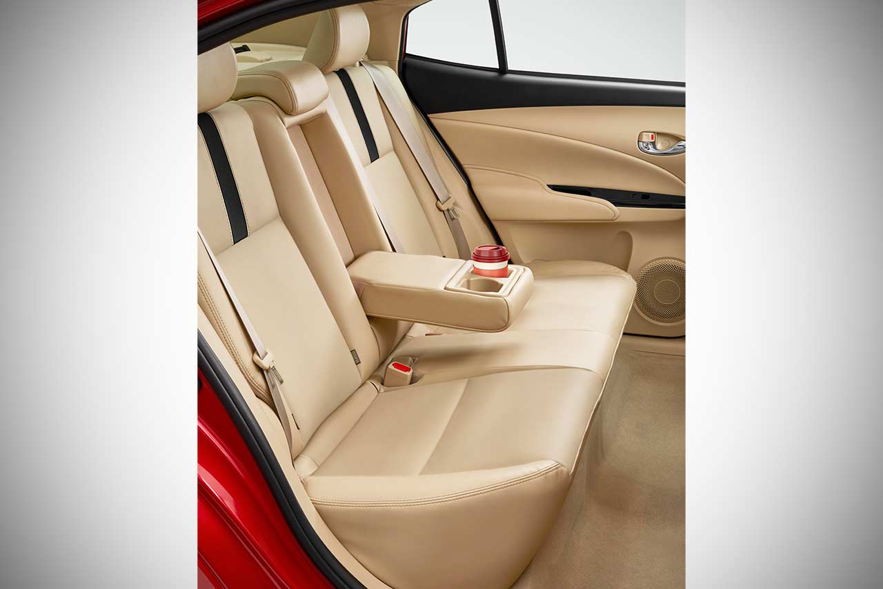2019 Toyota Yaris Rear Seats