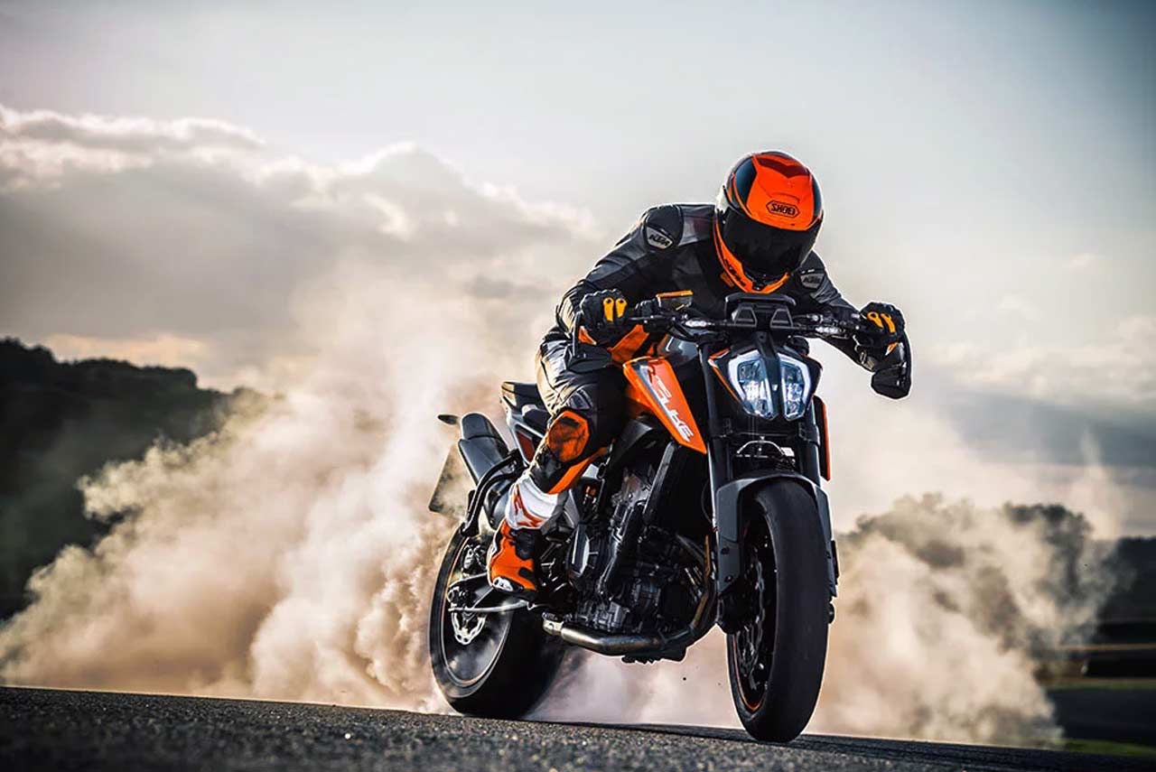 KTM 790 Duke Burnout 2019