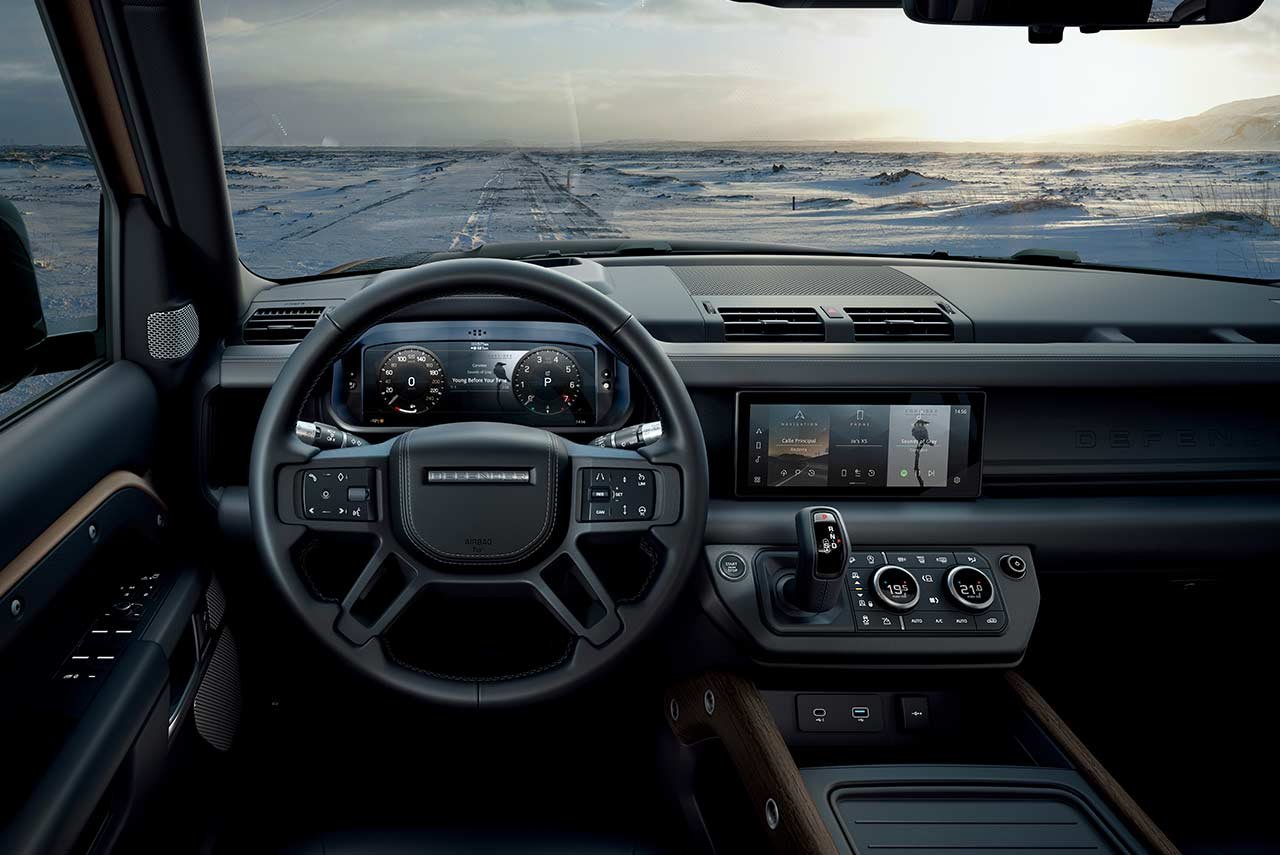 New Land Rover Defender Interior Dashboard 2019