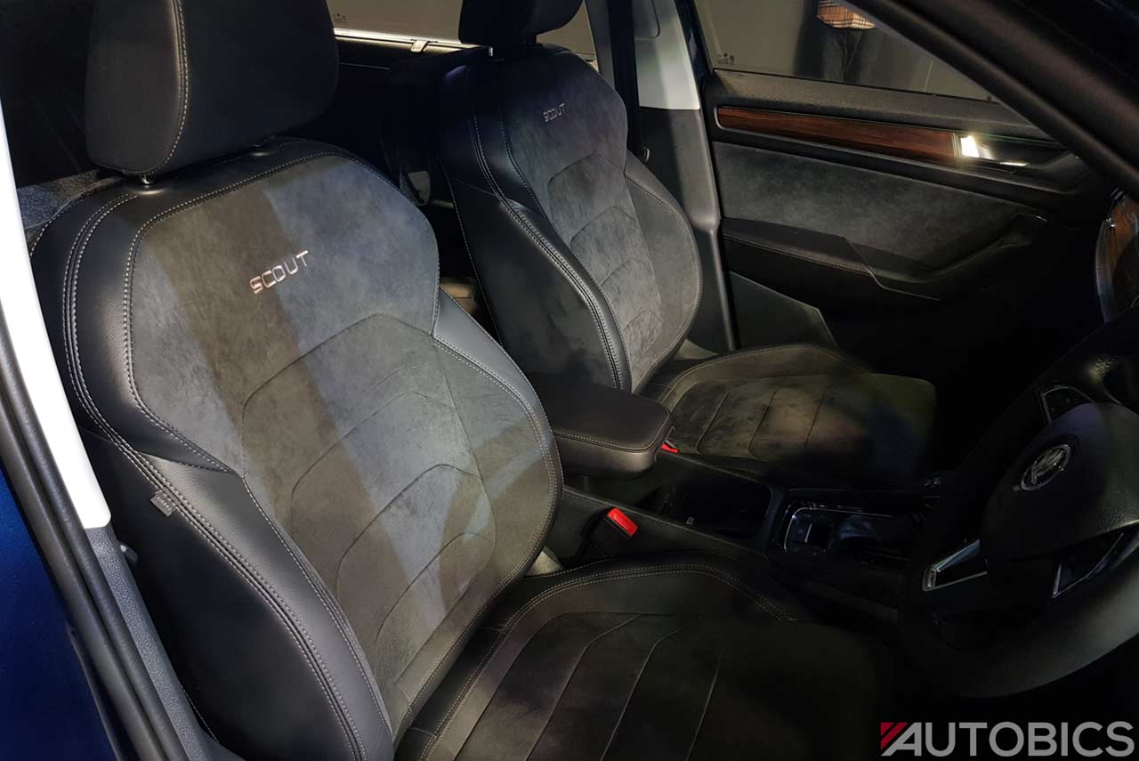 Skoda Kodiaq Scout Front Seats 2019