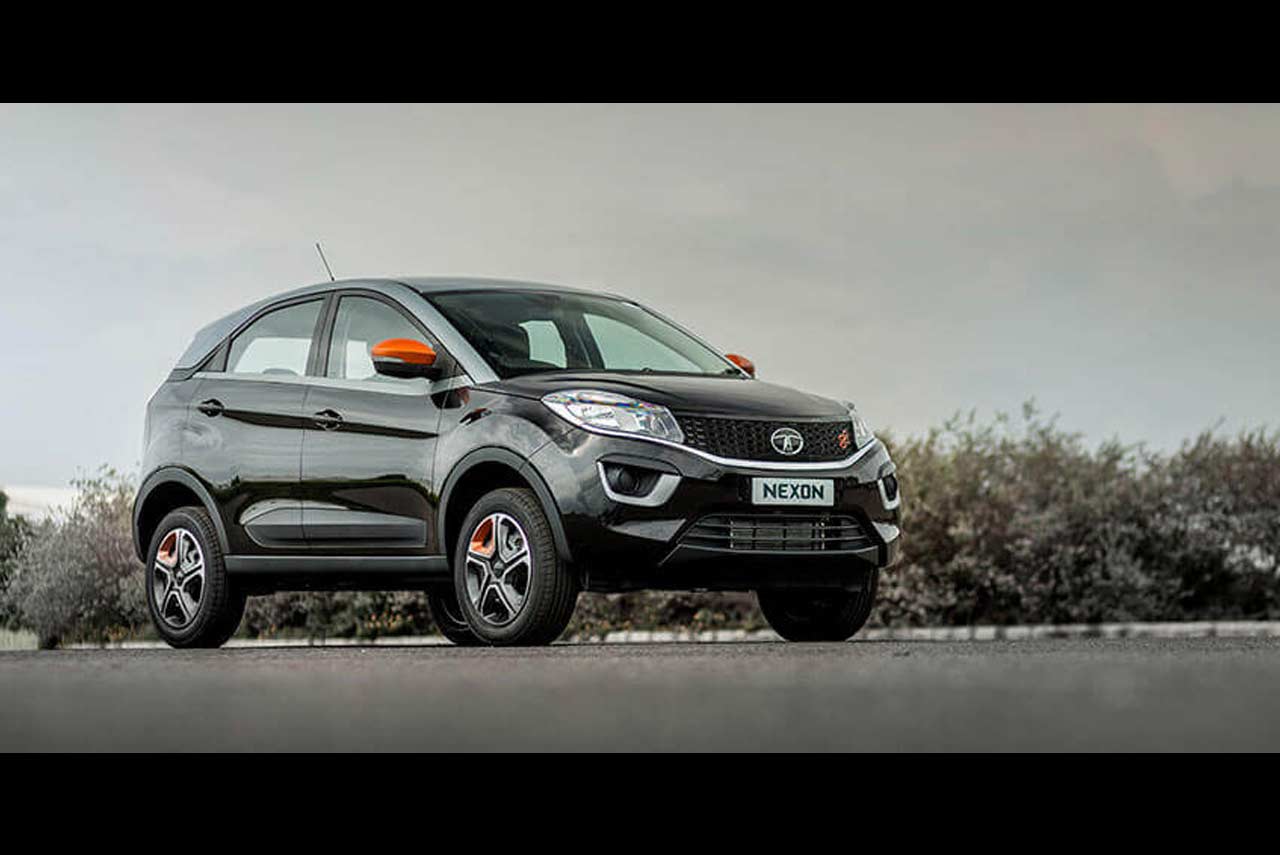 Tata Nexon KRAZ Front Quarter 2019