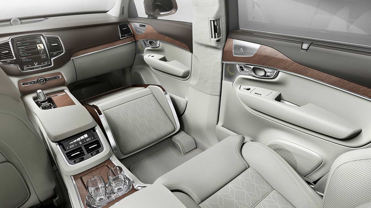 Volvo XC90 Excellence Lounge Console Footrest 2019 AUTOBICS