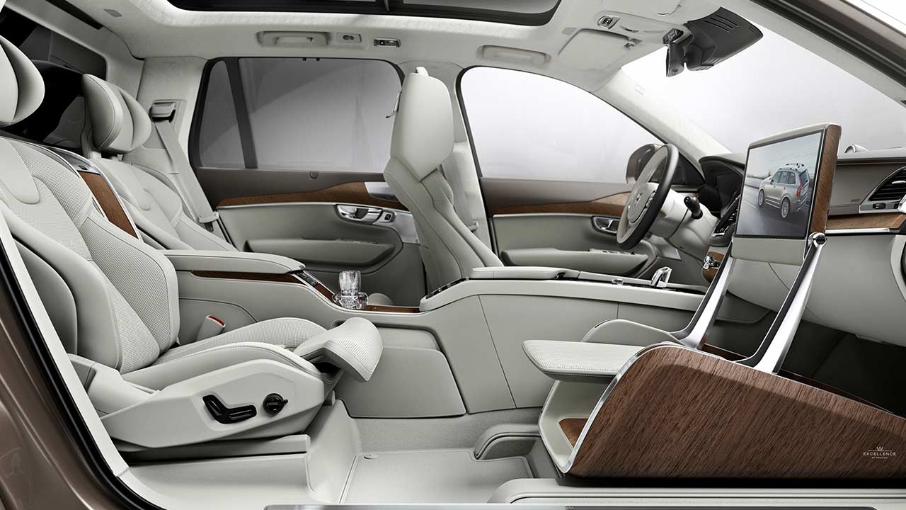Volvo XC90 Excellence Lounge Console Screen 2019