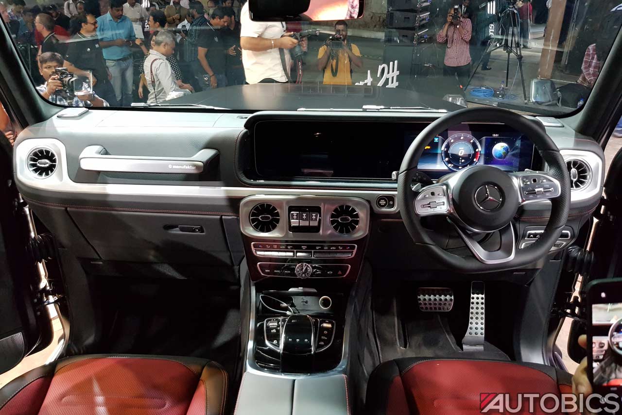 Mercedes Benz G Class G350d Interior Dashboard 2019 Autobics