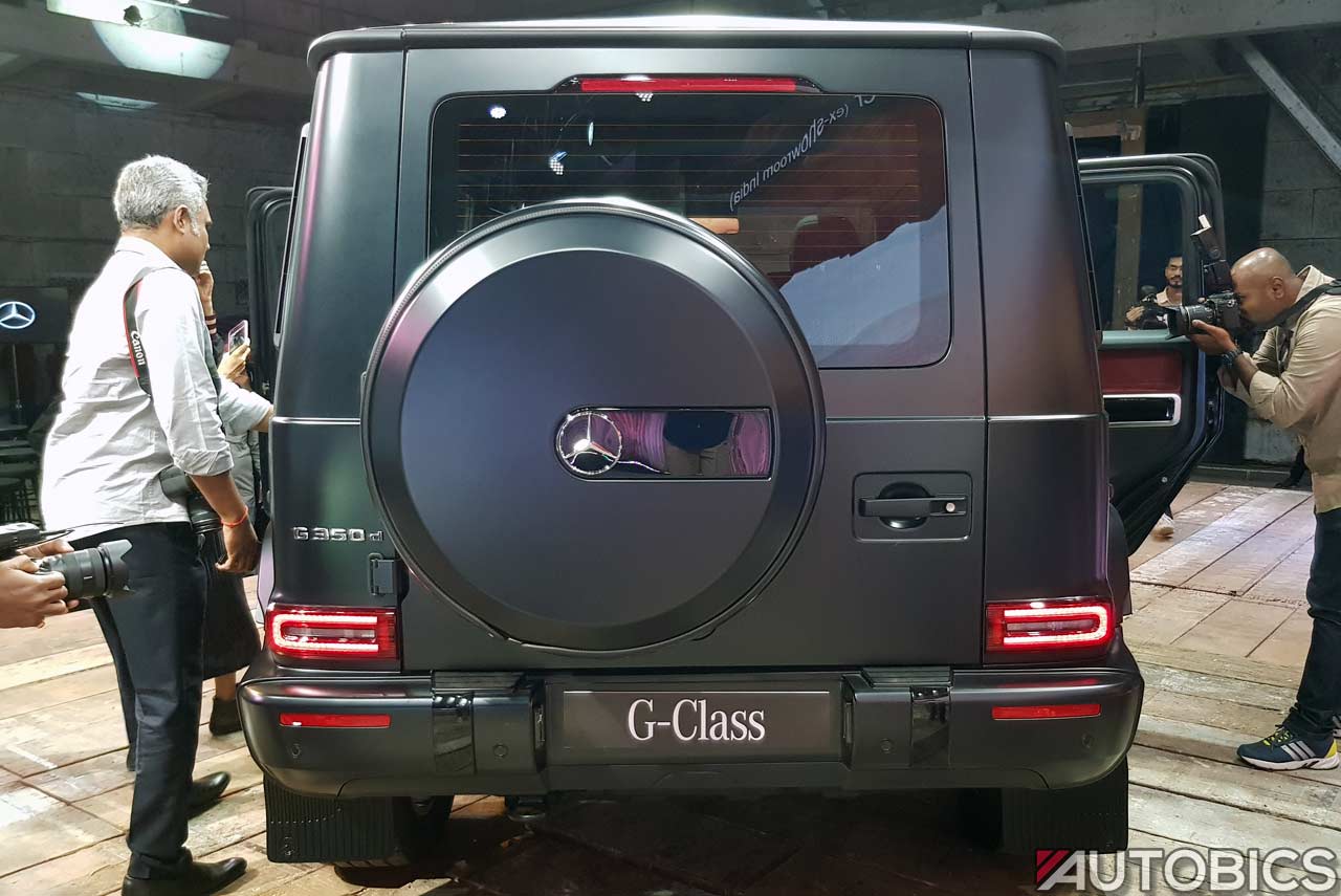 Mercedes-Benz G-Class G350d Rear 2019