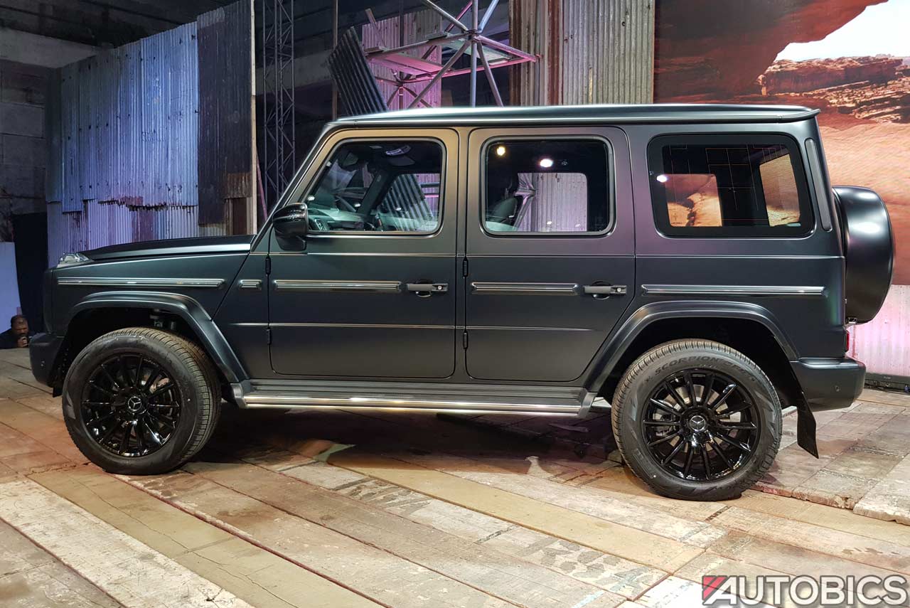 Mercedes-Benz G-Class G350d Side 2019