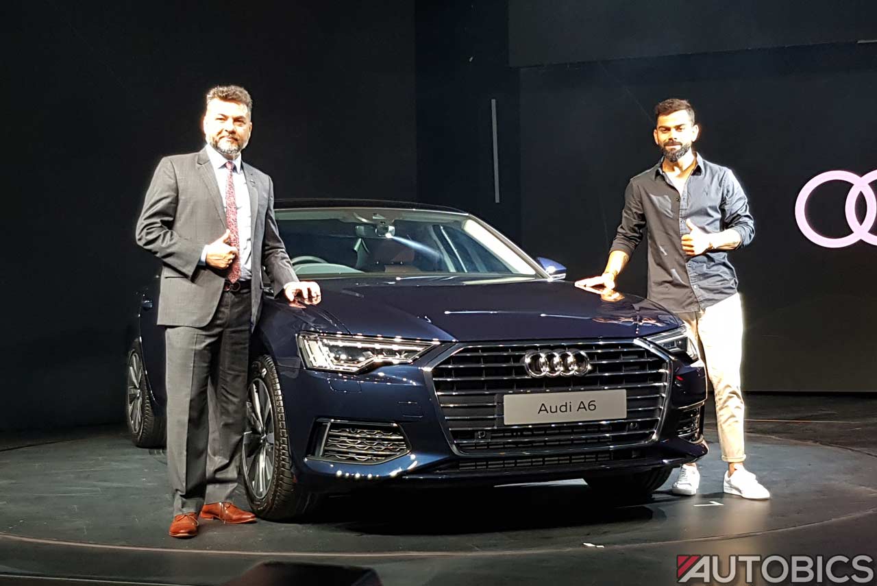 New 2019 Audi A6 Launch with Virat Kohli