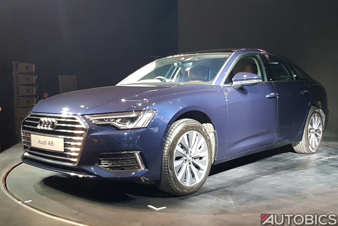 New Audi A6 Front Quarter 2019