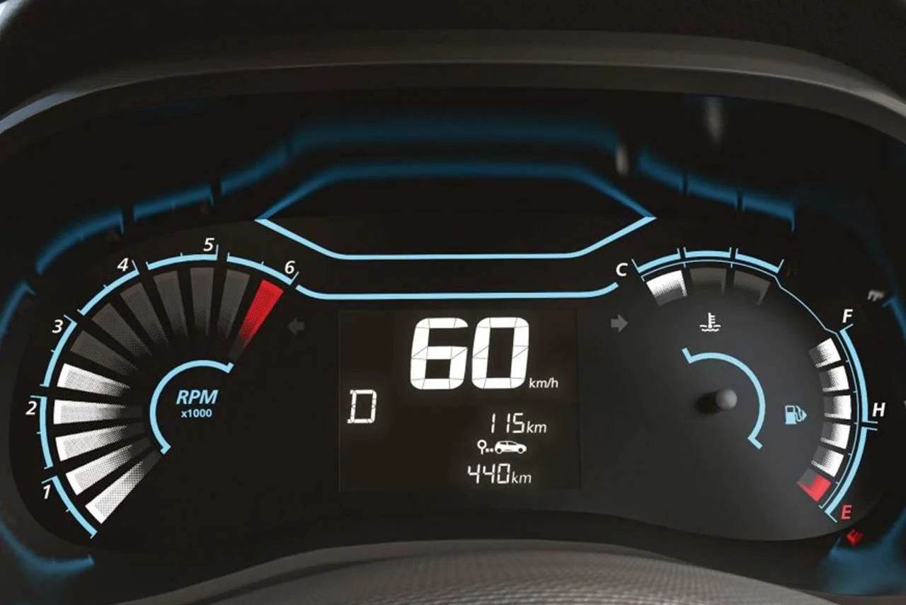 New Renault Kwid Digital Instrument Cluster 2019