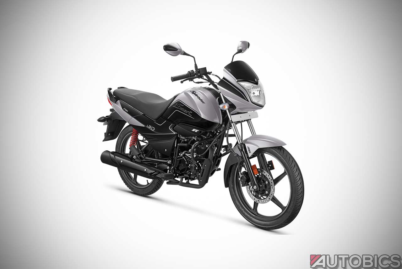 Hero MotoCorp Spendor iSmart BS-VI Force Silver & Heavy Grey 2019