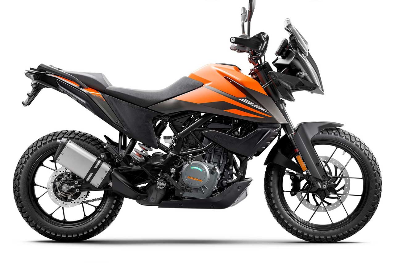 KTM 390 Adventure Orange Right Side 2020